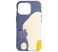 Mignon Monstre Maison Simple Naïve Childlike Illustration Coque pour iPhone 16 Pro