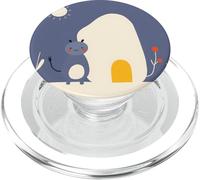 Mignon Monstre Maison Simple Naïve Childlike Illustration PopSockets PopGrip pour MagSafe