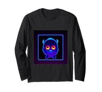 Mignon monstre moelleux - Lumineux et adorable Manche Longue