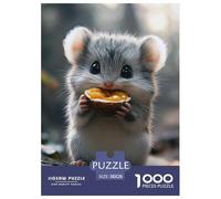 Mignon Mouse Puzzle 1000 Pièces Adultes Animaux Puzzles 1000 Pièce Durable Jeux De Puzzle Cadeau 38x26cm/1000pcs