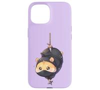 Mignon Ninja Hamster Kawaii Chibi Anime Shinobi Pet Art Coque pour iPhone 15