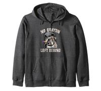 Mignon No Crayons Left Behind Team Military My Soldier Bulldog Sweat à Capuche