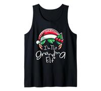 Mignon Noël Grand-mère Elfe Assorti pour Rassemblement de Noël Familial Débardeur