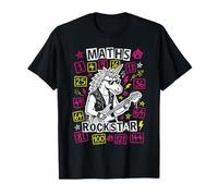 Mignon Nombre Jour Maths Rockstar Licorne Times Tables T-Shirt