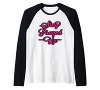 Mignon Nous DEVONS Tous Rester PRIÉS Collection DE Manche Raglan