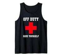 Mignon OFF DUTY SAVE Yourself Family Lifeguards My Cruise Swim Débardeur
