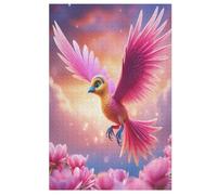 Mignon Oiseau Puzzles Adulte 1000 Pieces Cadeau Famille Puzzle Classique 3D EnfantsJouet en Bois Cadeau Unique （78×53cm）