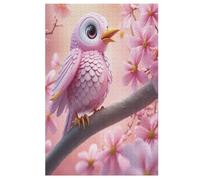 Mignon Oiseau Puzzles Adulte 1000 Pieces Cadeau Famille Puzzle Classique 3D EnfantsJouet en Bois Cadeau Unique (78×53cm)