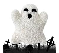 Mignon oreiller fantôme - Coussin de lancement de luxe d'Halloween pour décoration intérieure, accent de vacances effrayant | Décoration de maison de campagne festive pour canapé, lit, dormi