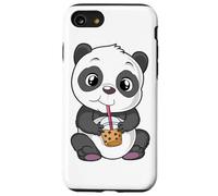 Mignon Panda Bear Choco Shake Sweets Bubble Tea Baby Teddy Coque pour iPhone SE (2020) / 7/8
