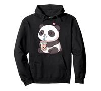 Mignon Panda Bubble Tea Kawaii Anime Pandas Amant Filles Sweat à Capuche
