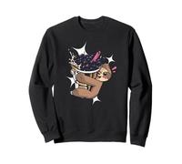Mignon Paresseux Bubble Tea Lover Kawaii Animal Art Sweatshirt