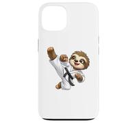 Mignon Paresseux Karaté Kid Arts Martiaux Coque pour iPhone 13
