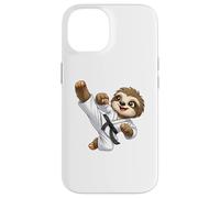 Mignon Paresseux Karaté Kid Arts Martiaux Coque pour iPhone 14