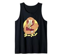 Mignon Paresseux Mangeant des Ramen Japonais Kawaii Art Débardeur
