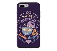 Mignon pâtisserie Humour Mental Bake Down from Scratch Humour Coque pour iPhone 7 Plus/8 Plus