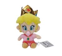 Mignon Peluche Super Mario Princesse Peach Poupée en peluche Peach Daiy Rosalina 6"" Rose Cadeau d'anniversaire pour enfants garçon1
