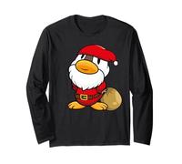 Mignon Petit Canard du Père Noël pour Noël Manche Longue