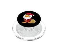 Mignon Petit Canard du Père Noël pour Noël PopSockets PopGrip pour MagSafe