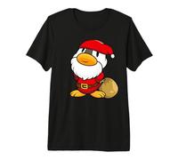 Mignon Petit Canard du Père Noël pour Noël T-Shirt Haut de Gamme