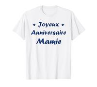 Mignon Petit Enfant amour Joyeux anniversaire Mamie T-Shirt
