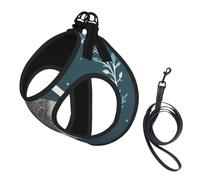 Mignon Petit hérisson,Harnais pour Animaux de Compagnie, Harnais réfléchissant réglable pour Chien,S