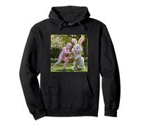 mignon petit luchador combattant le lapin de Pâques sur un panier Sweat à Capuche