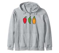 Mignon Piments drôle Humour Petit Simple Piment Sweat à Capuche