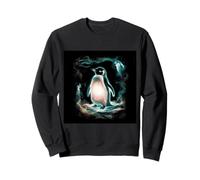 Mignon pingouin dans l'eau -colore look Sweatshirt