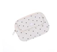 Mignon Polka Dot Porte-Monnaie Style Coréen Petit Portefeuille Clés Titulaire de la Carte Grande Capacité Serviette Hygiénique Poche pour Filles Cadeau