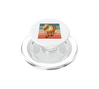 Mignon Poney Petit Cheval Blonde crinière pour Enfants Poney PopSockets PopGrip pour MagSafe