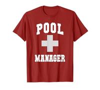 Mignon Pool Manager Cousins Voyage Sauveteurs Natation Plongée EMT EMS T-Shirt