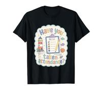 Mignon Professeur Rouleau Appel Salle de Classe Humour T-Shirt Graphique avec Valeur