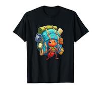 Mignon randonnée Fourmi Camping Aventure Plein air T-Shirt