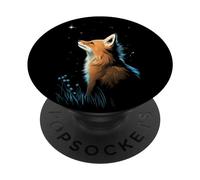 Mignon Renard Forêt Animaux Étoiles PopSockets PopGrip Adhésif
