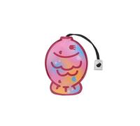 Mignon Sac à clés en Cuir PU Motif Petit Poisson de Dessin animé, Sac à clés Universel Multifonction à Ouverture Large, Porte-clés Extensible Multifonction, pour Voiture