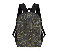 Mignon Sac À Dos d'affaires Modèle De Carte De Circuit Imprimé D'Ingénierie Sacs D'École Loisir Grande Capacité Cartable Scolaire pour Randonnée, Voyage, Voyage, 42X32X14Cm