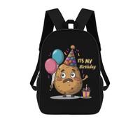 Mignon Sac À Dos De Voyage C'est Mon Anniversaire, Patate Sacs D'École Loisir Grande Capacité Cartable Scolaire pour Voyage, Voyage, Scolaires, 42X32X14Cm