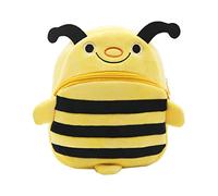 Mignon Sac à Dos Dinosaure pour Tout-Petits Bébé Garçons 3D Dessin Animé Zoo Animal Peluche Petit Sac à Bandoulière Préscolaire Enfants Crèche Maternelle Sac de Voyage Cadeau de Noël Anniversaire Pour