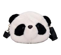 Mignon Sac de Messager en Peluche Panda Sac à Main Dessin animé Animal Sac à bandoulière Panda Porte-Monnaie bandoulière