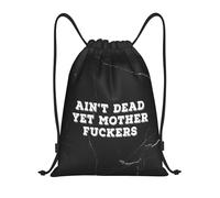 Mignon Sac Pliable Je ne suis Pas Encore Mort, Bande d'enfoirés Sac pour école Sac Multifonctionnel 36x42cm pour École,Natation,Voyages légers