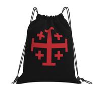 Mignon Sac pour Enfants Croix catholique de Jérusalem Sac réutilisable Sac de Plage 36x42cm pour Natation,randonnée,École