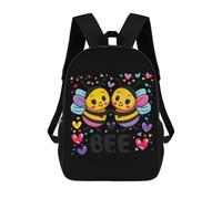 Mignon Sacs D'École Loisir Rainbow Bee Est Fière D'Être LGBT Sac À Dos d'affaires Portable Sacs À Dos pour Gym, Trekking, Scolaires, 42X32X14Cm