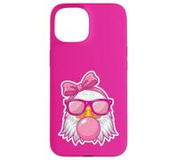 Mignon Sassy USA Eagle Rose Bow Lunettes de Soleil Bubblegum Coque pour iPhone 15