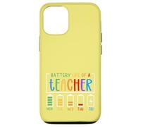 Mignon Semaine Scolaire Humour Batterie épuisée Autonomie d'un Enseignant Coque pour iPhone 12/12 Pro