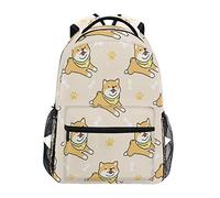 Mignon Shiba Inu Chien Sac à Dos Cartable pour Enfant Garçons Filles Étudiants Bandoulière Sacs De Voyage pour Femmes Hommes