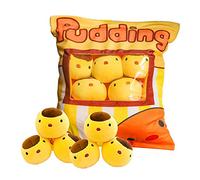 Mignon Snack Oreiller Animaux En Peluche Jouets Pudding Décoratif Amovible Kitty Chat Poupées Creative Jouet Cadeaux pour Ados Filles Enfants