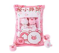 Mignon Snack Oreiller Animaux En Peluche Jouets Pudding Décoratif Amovible Kitty Chat Poupées Creative Jouet Cadeaux pour Ados Filles Enfants