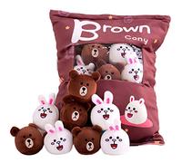 Mignon Snack Oreiller En Peluche Animaux Jouets Pudding Décoratif Amovible Kitty Chat Poupées Creative Jouet Cadeaux pour Enfants