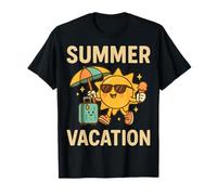 Mignon soleil en vacances - Glace, valise et good vibes T-Shirt
